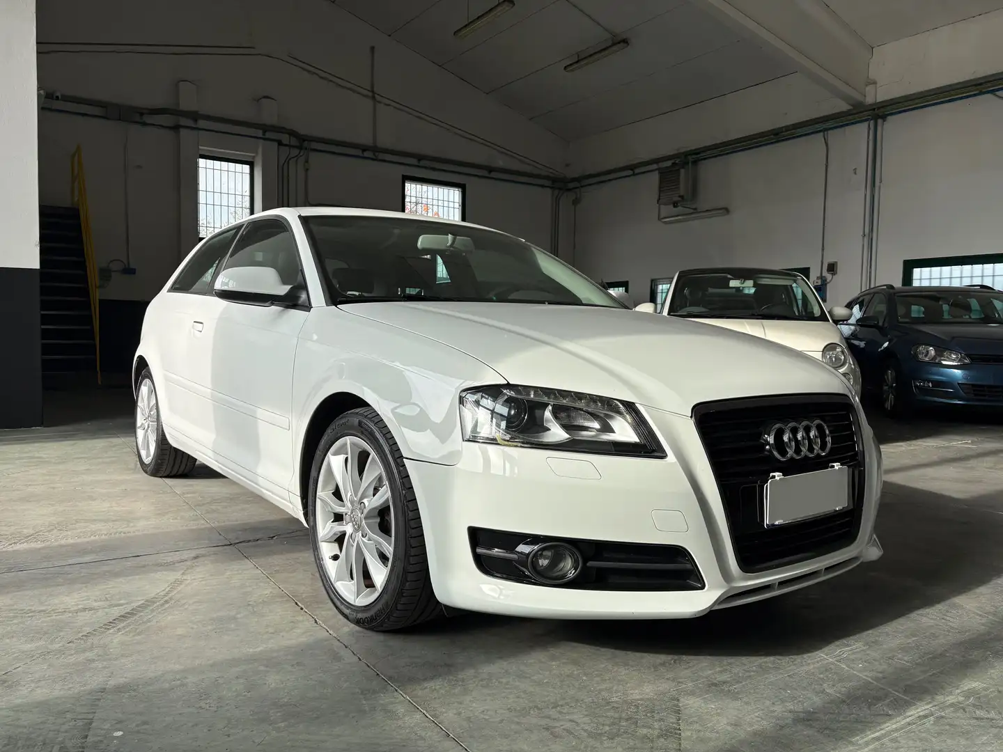 Audi A3 A3 II 2008 3p 2.0 tdi Ambiente Bianco - 1
