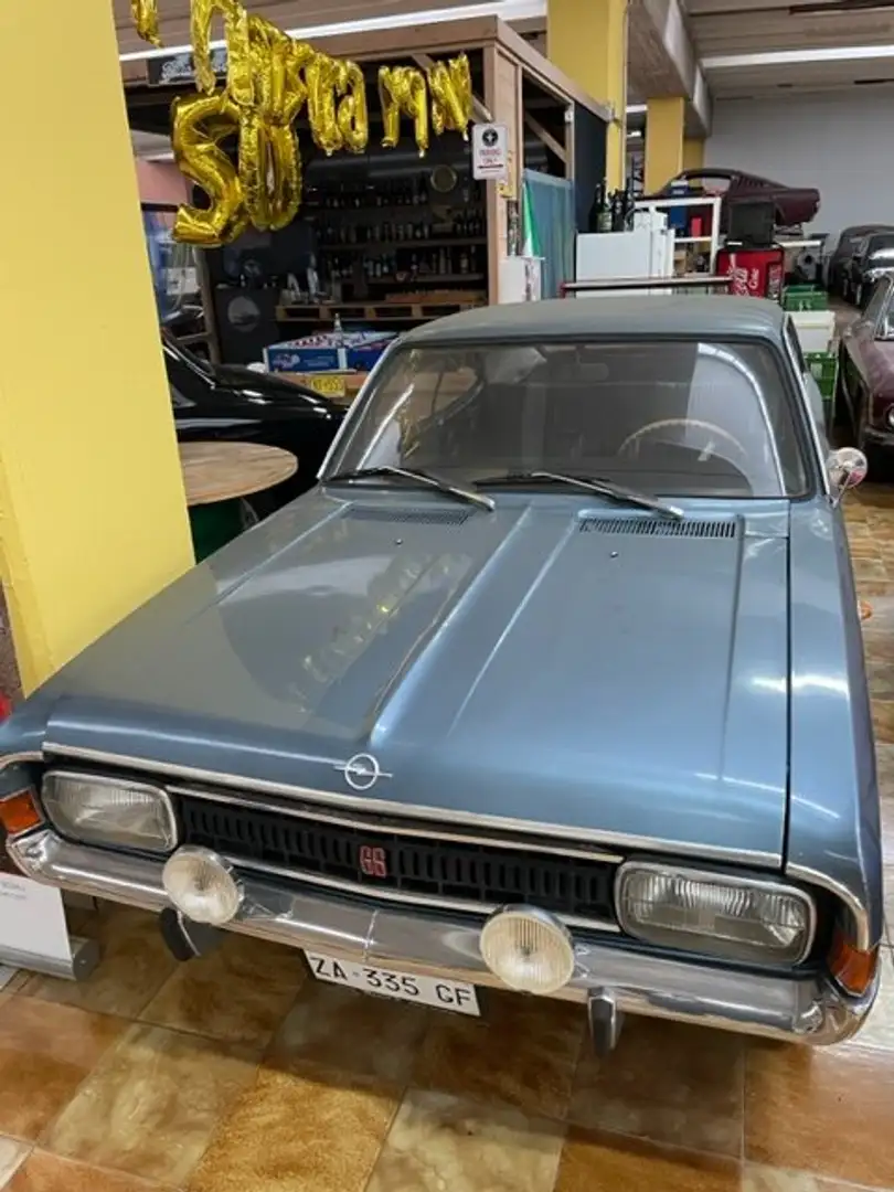 Opel Commodore A GS Bleu - 1