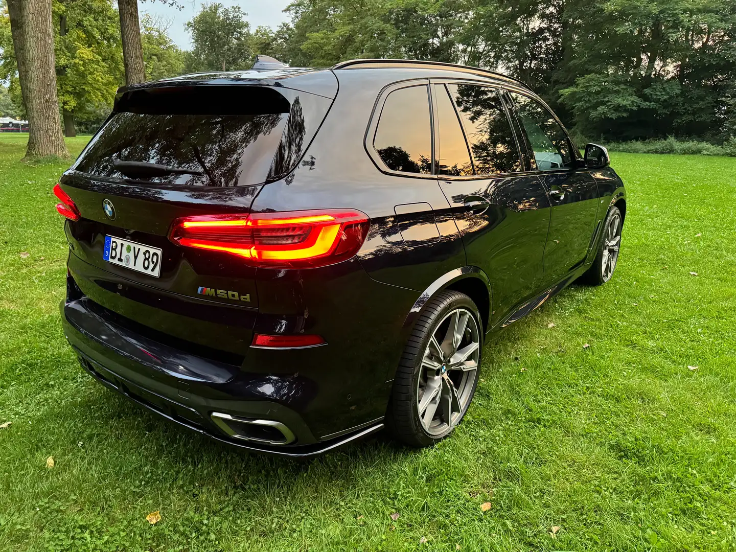 BMW X5 M M50d Massage Sky.L Laser HeadUp Crystal Stand.H Schwarz - 2