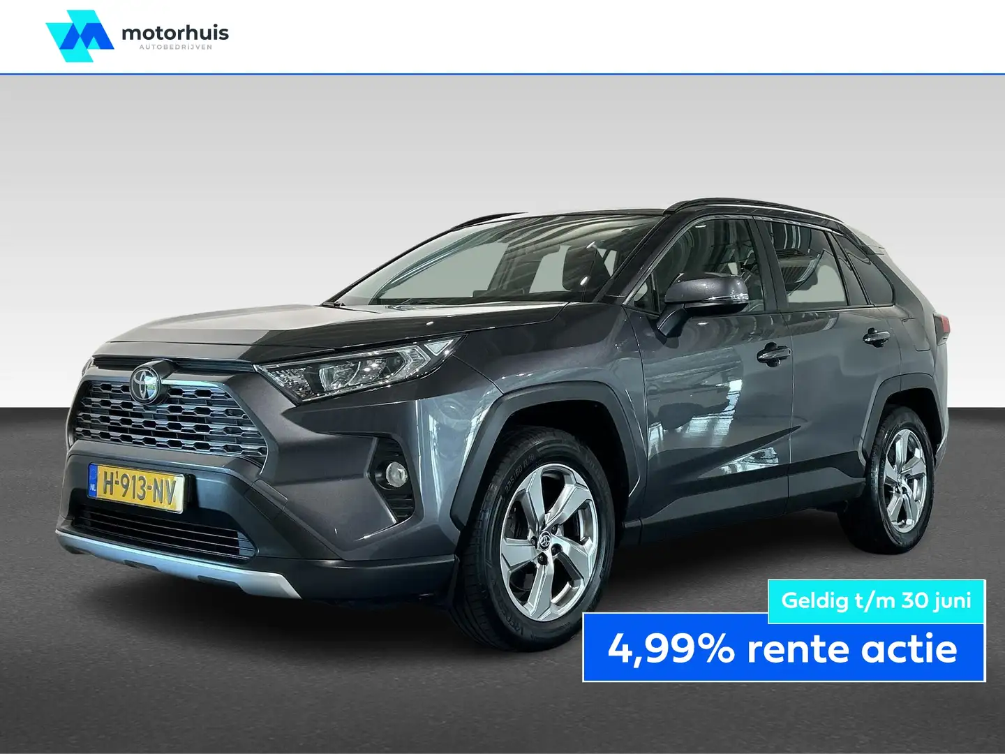 Toyota RAV 4 2.0 VVT-iE 175pk Dynamic Automaat Gris - 1