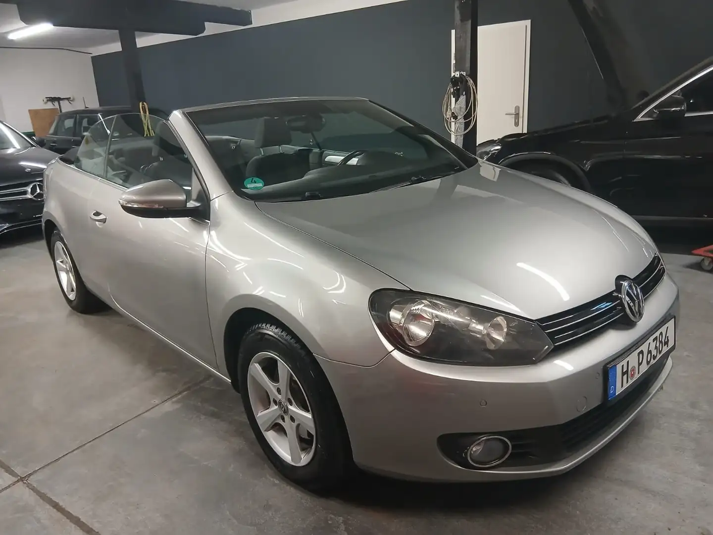 Volkswagen Golf Cabriolet 1.6 TDI *TÜV 03/2027*EURO-5*GARANTIE* Gris - 1