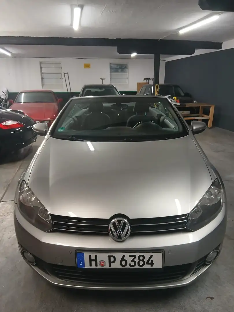 Volkswagen Golf Cabriolet 1.6 TDI *TÜV 03/2027*EURO-5*GARANTIE* Gris - 2