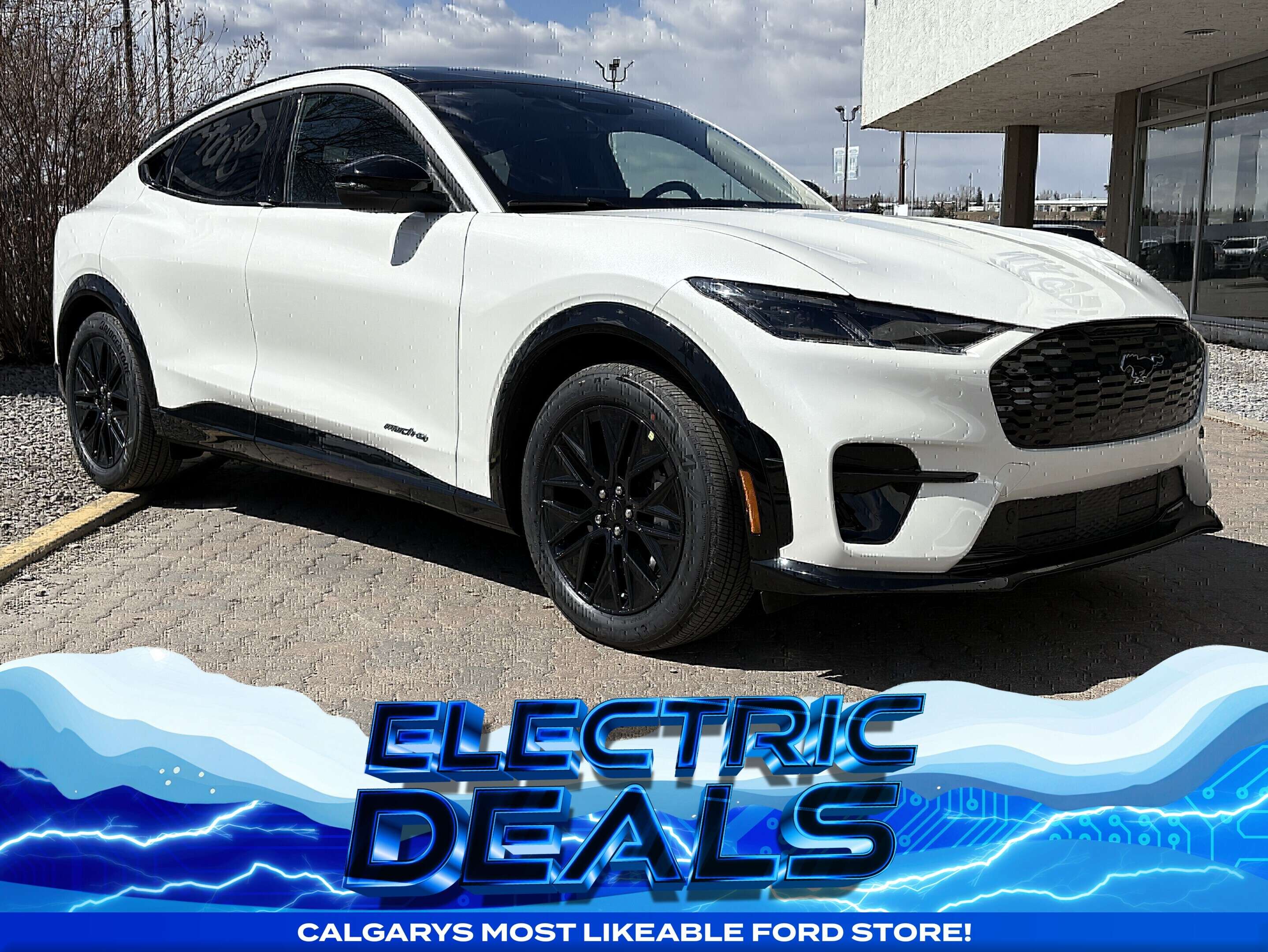 White 2026 Ford Mustang Mach-E SUV / Crossover All-Wheel Drive 1-Speed Automatic
