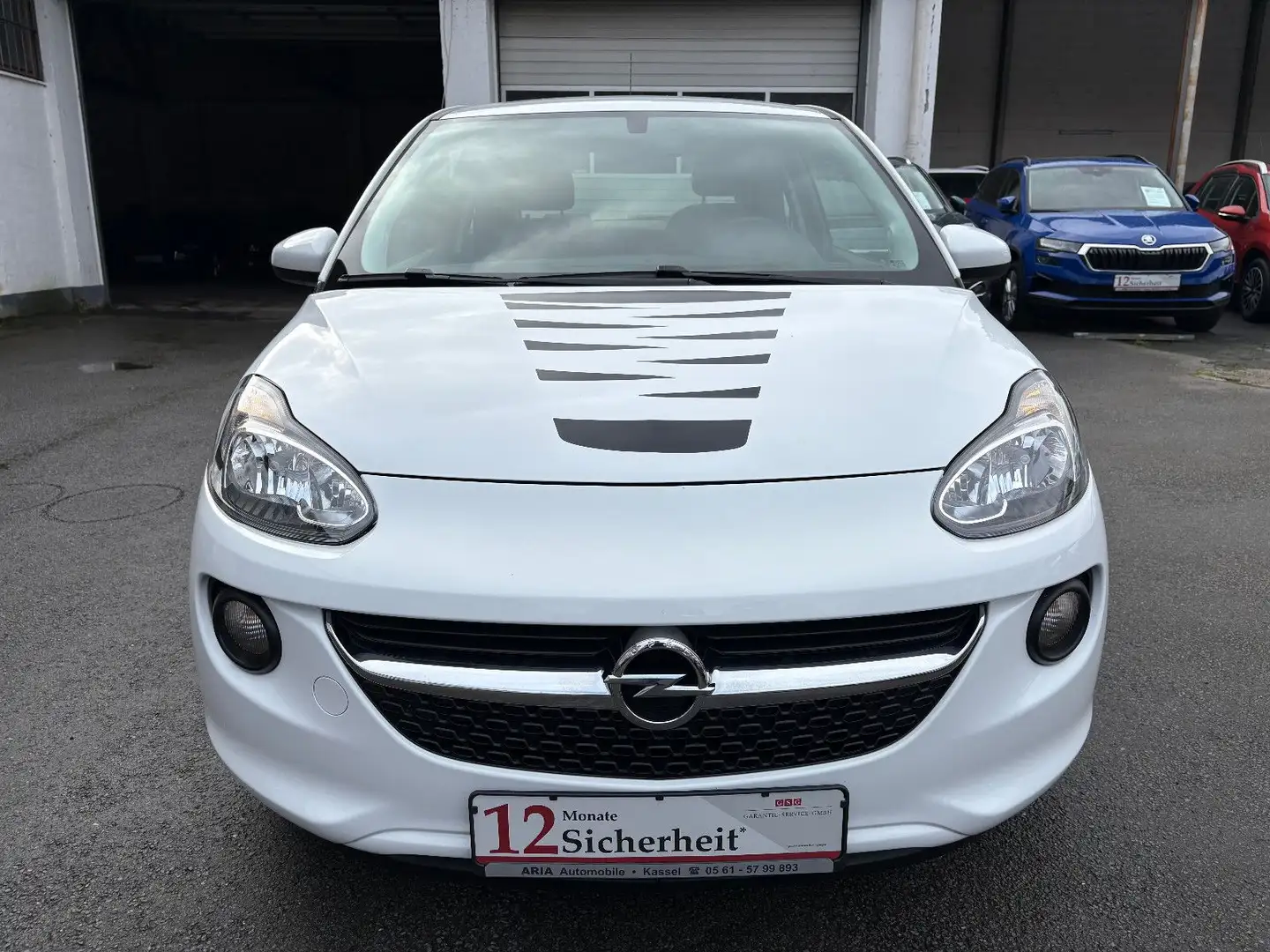 Opel Adam Basis - 1.Hand! 41TKM! Scheckheftgeplegt! Blanc - 2