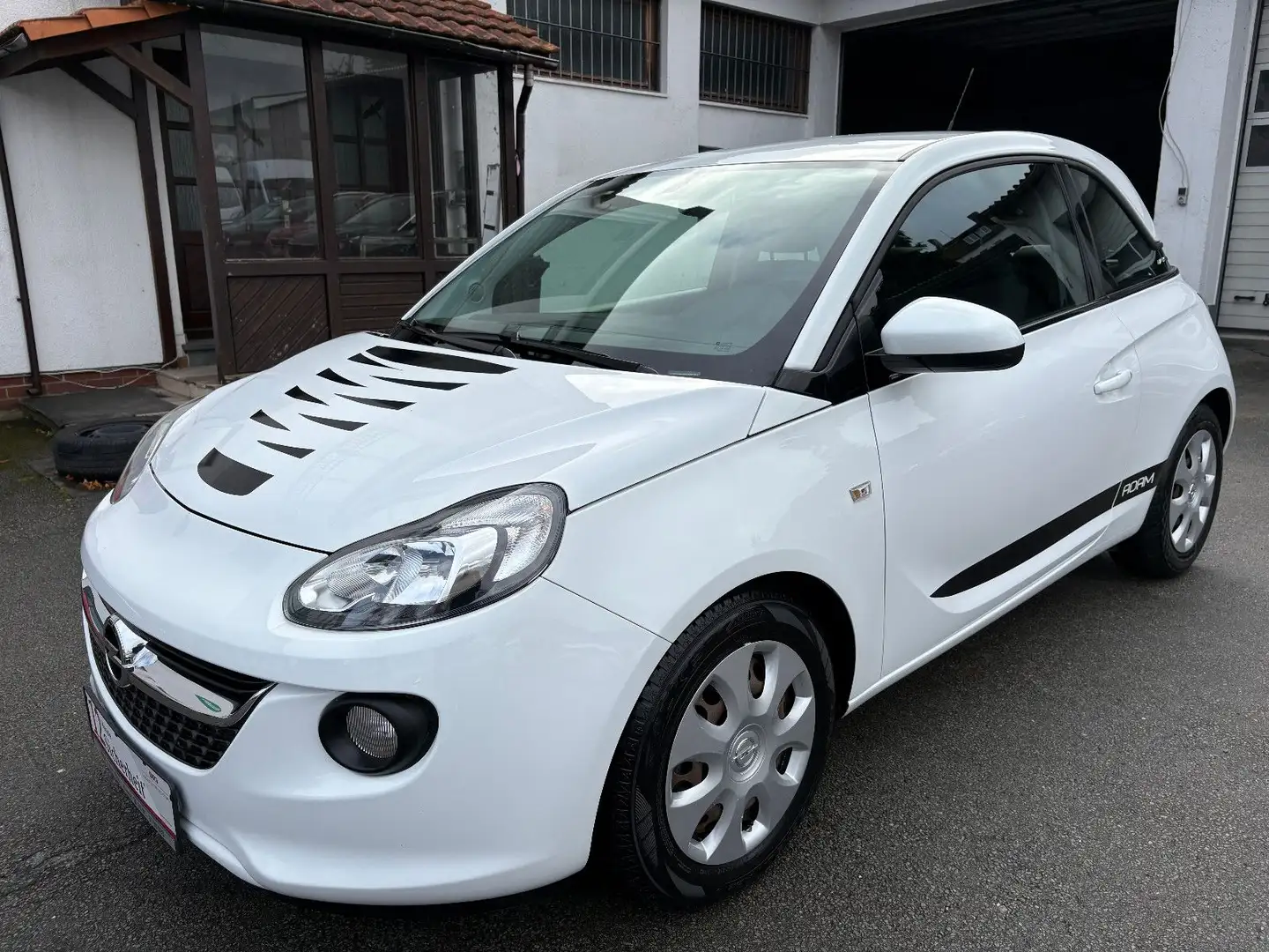 Opel Adam Basis - 1.Hand! 41TKM! Scheckheftgeplegt! Blanc - 1