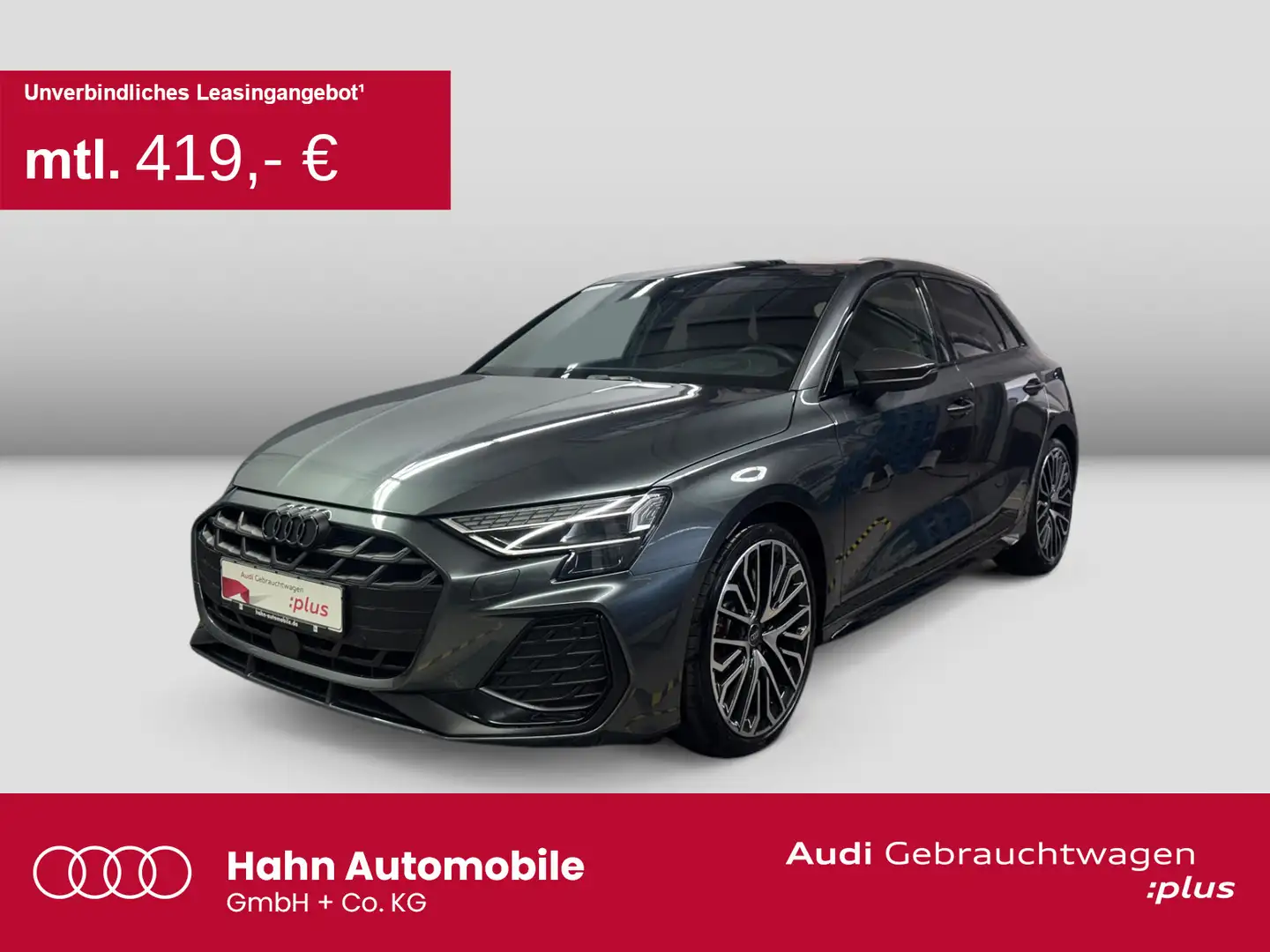 Audi A3 35 TDI S line Matrix HUD Standh Pan Grau - 1