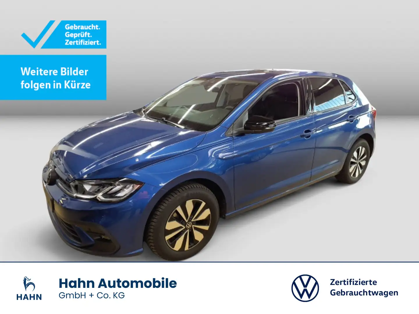 Volkswagen Polo 1.0TSI DSG Goal LED Navi AHK Blau - 1