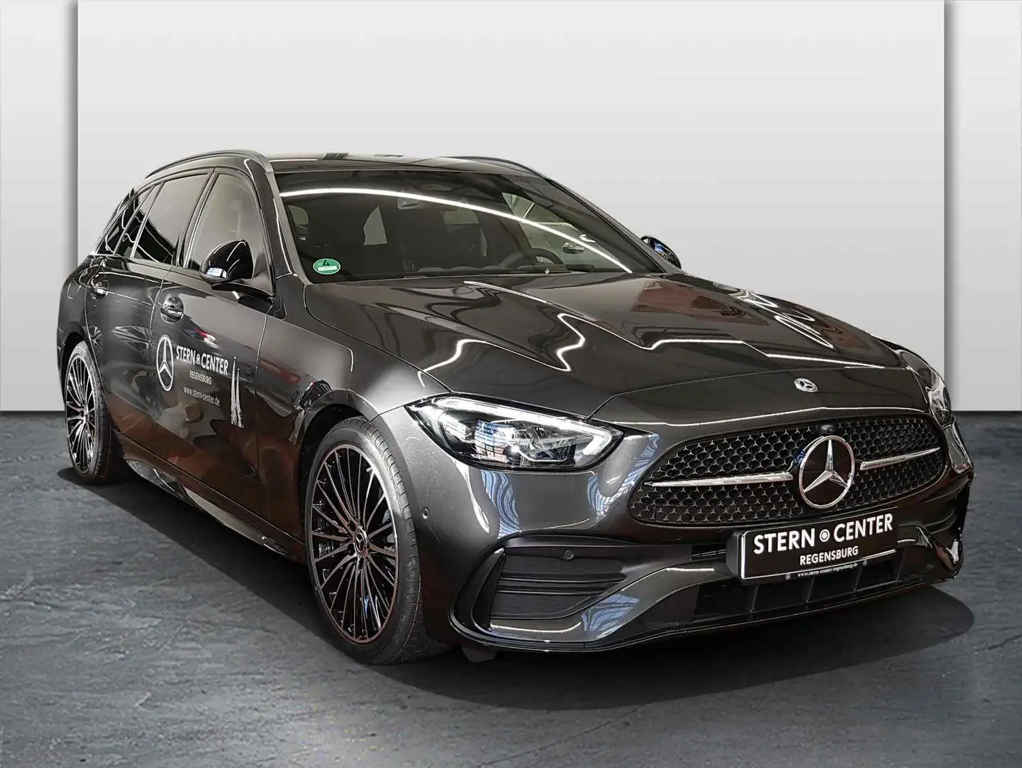 Mercedes-Benz C 220 d T+AMG+DIST+MEMORY+360°+NIGHT+Winter-Pak. Grau - 2