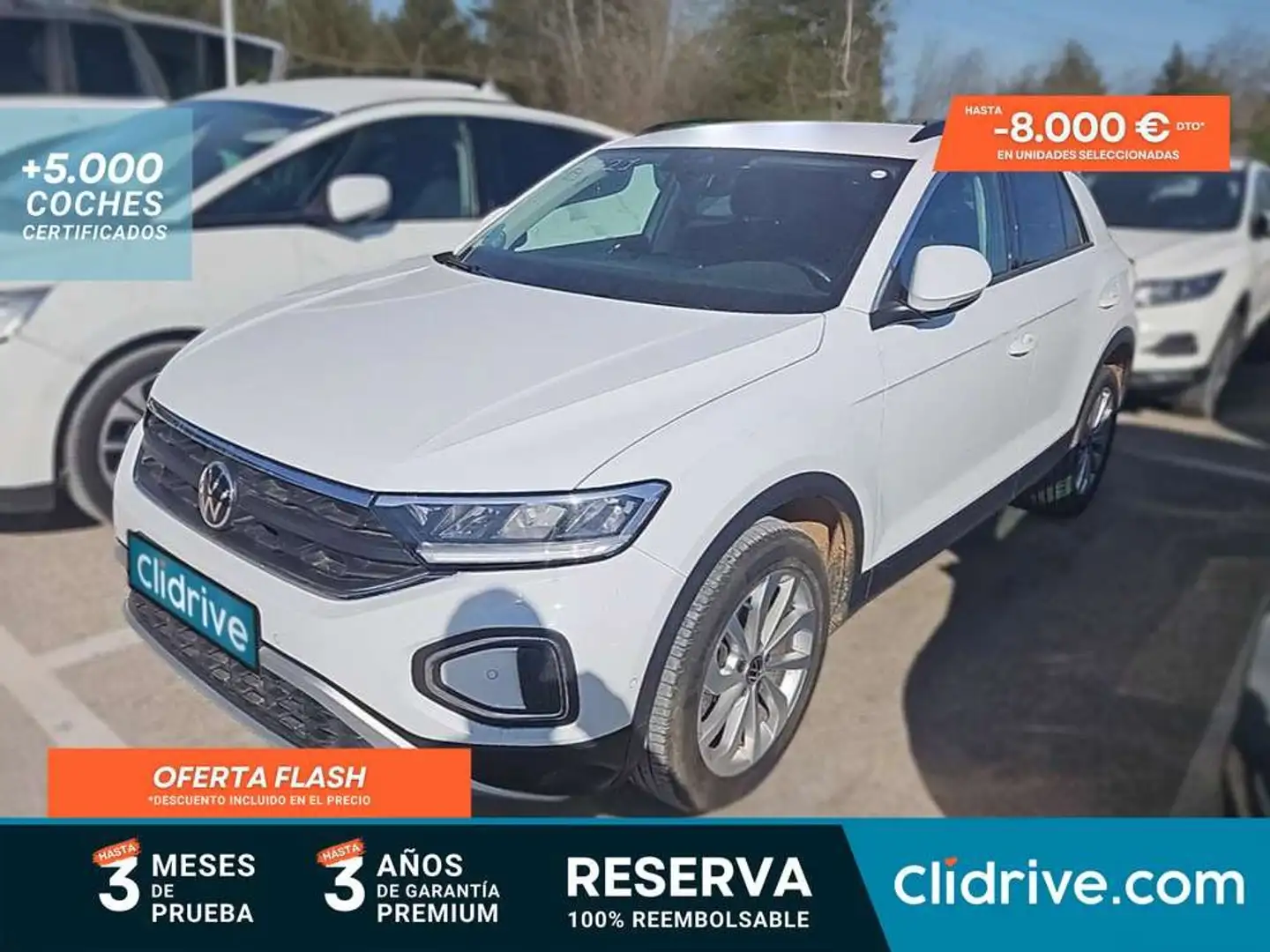 Volkswagen T-Roc 2.0TDI Life 85kW Blanco - 1