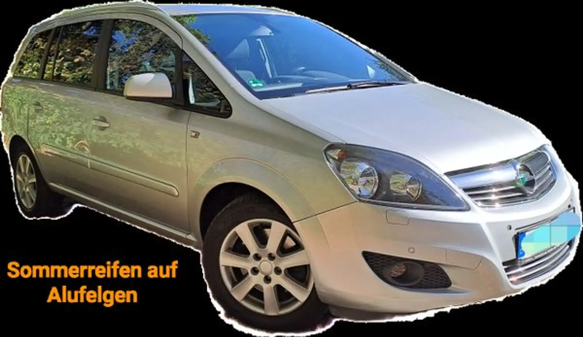 Opel Zafira Plateado - 1