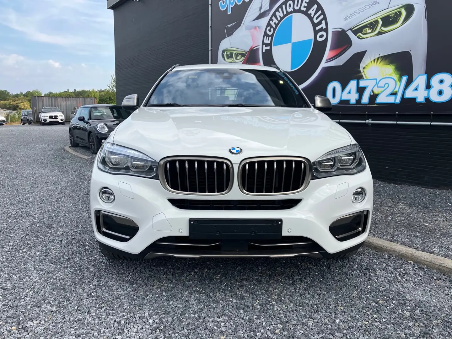 BMW X6 3.0 dAS xDrive30 Mperformance White - 2