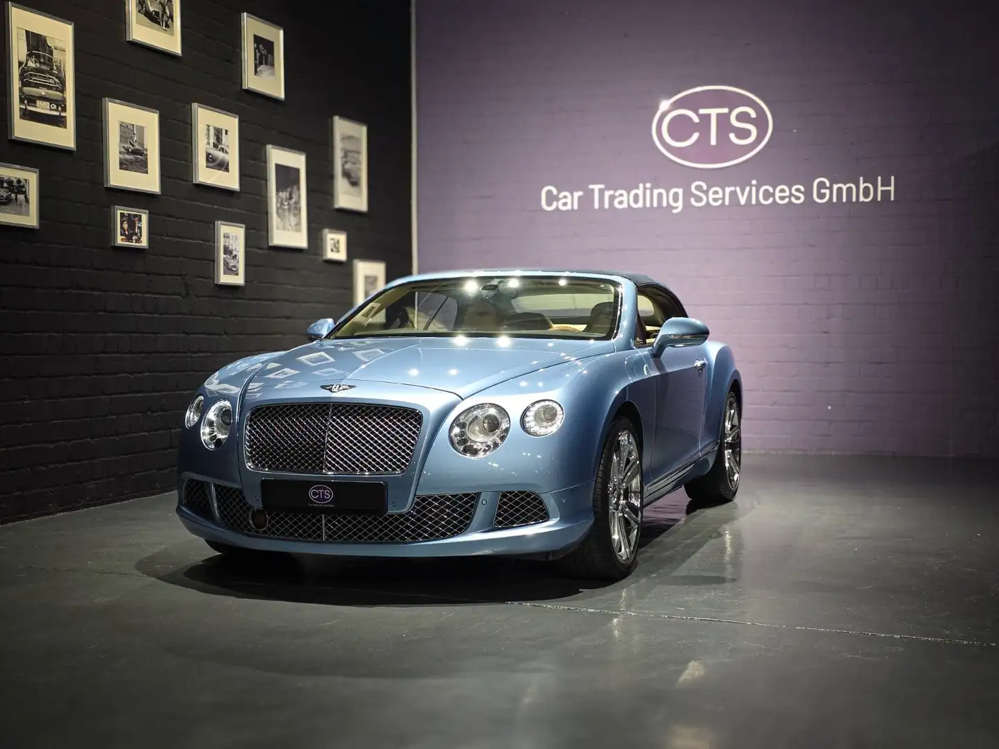 Bentley Continental GTC GTC /W12 / Top gepflegtes Fahrzeug / Sommertraum Blue - 2