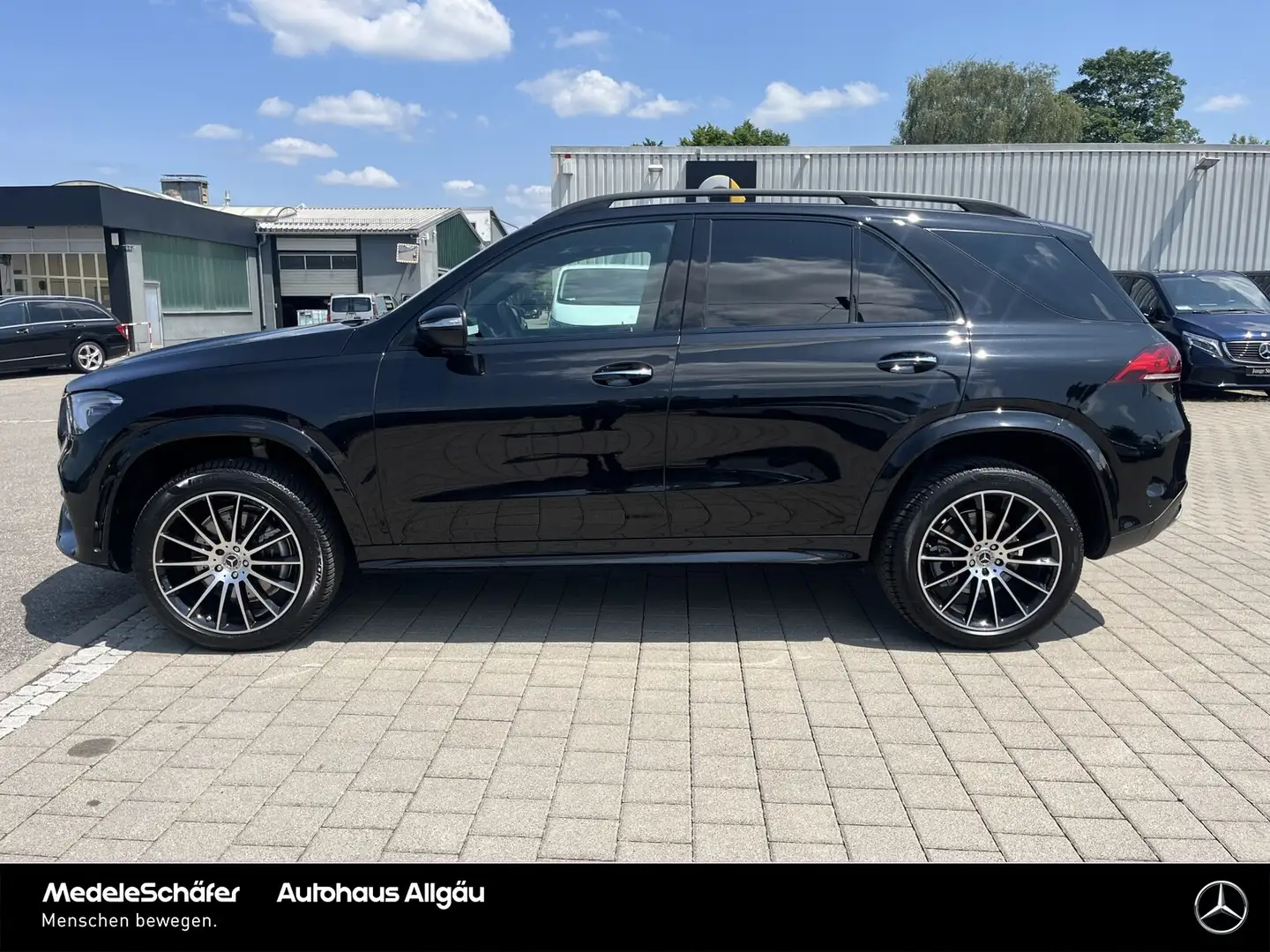 Mercedes-Benz GLE 300 GLE 300 d 4M AMG Night 21" AHK Airmatic Distronic Negro - 2