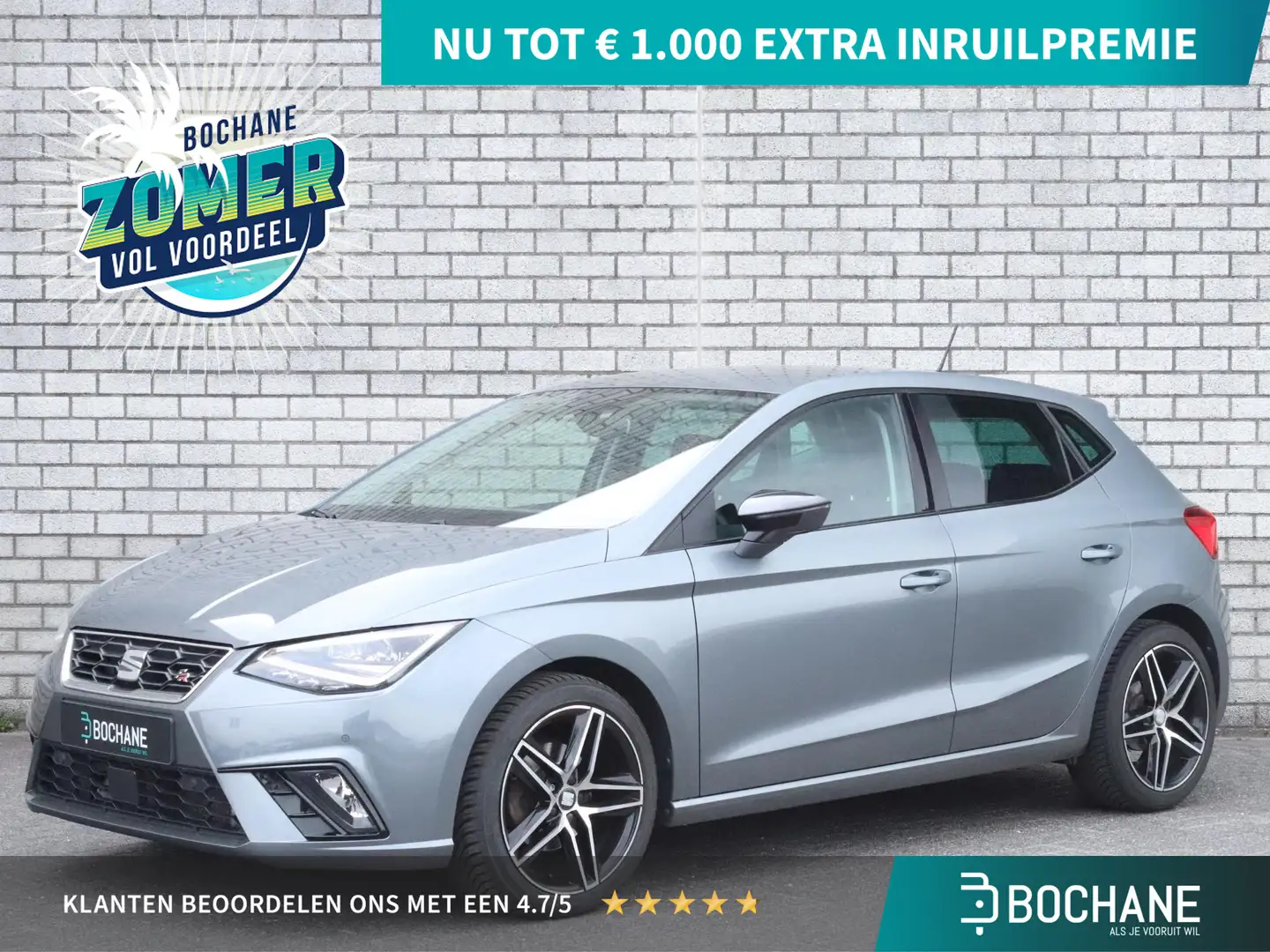 SEAT Ibiza 1.0 TSI FR Business Intense | Stoelverwarming | Ac Grijs - 1