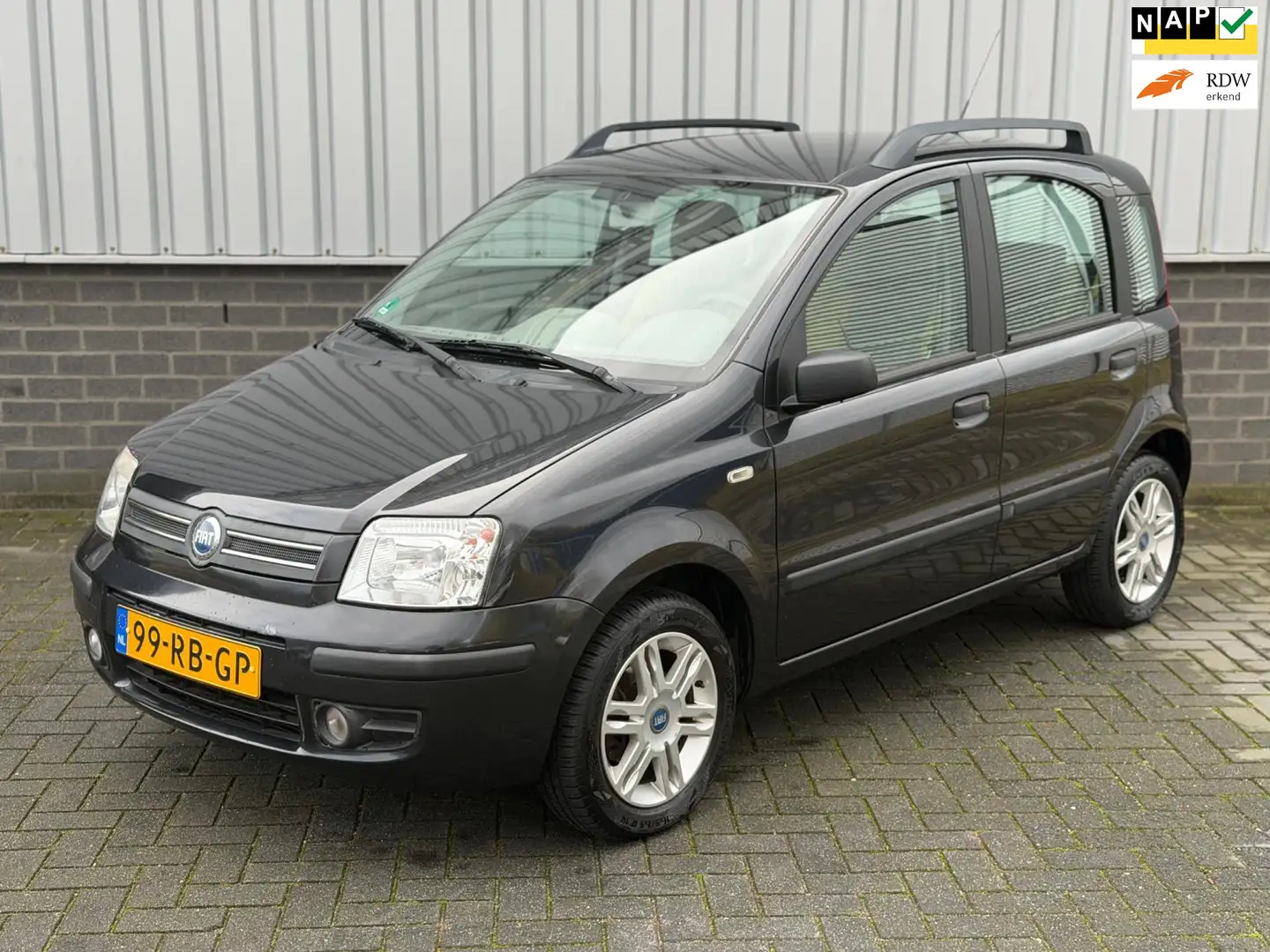 Fiat Panda 1.2 Emotion |Airco|Elekts.ramen voor|5 Deurs|NAP Noir - 1
