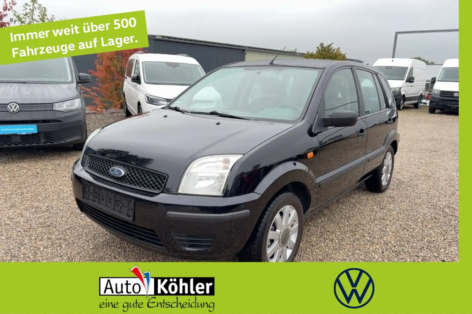 Ford Fusion 1.6 16V Viva X Schwarz - 1