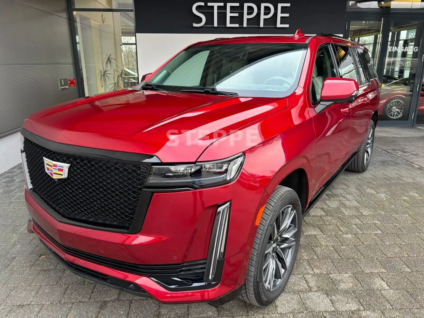 Cadillac Escalade 6.2 V8 ESV Sport Platinum EU-Navi AHK crvena - 1