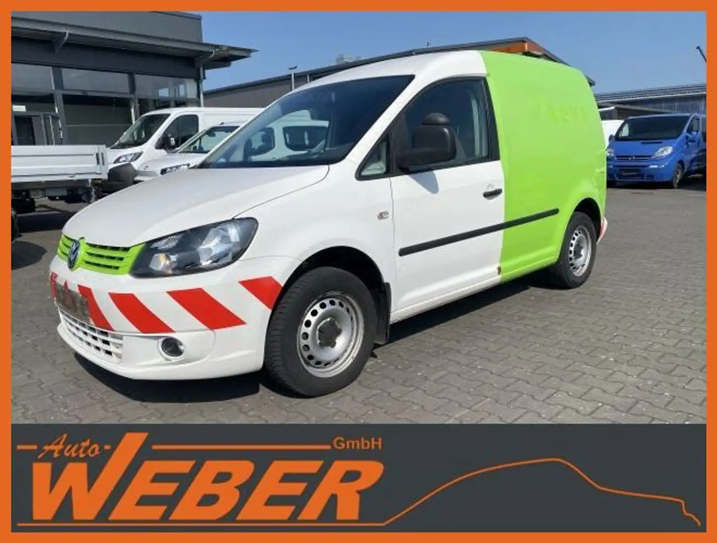 Volkswagen Caddy Kasten 1.6 TDI BMT Klima Weiß - 1