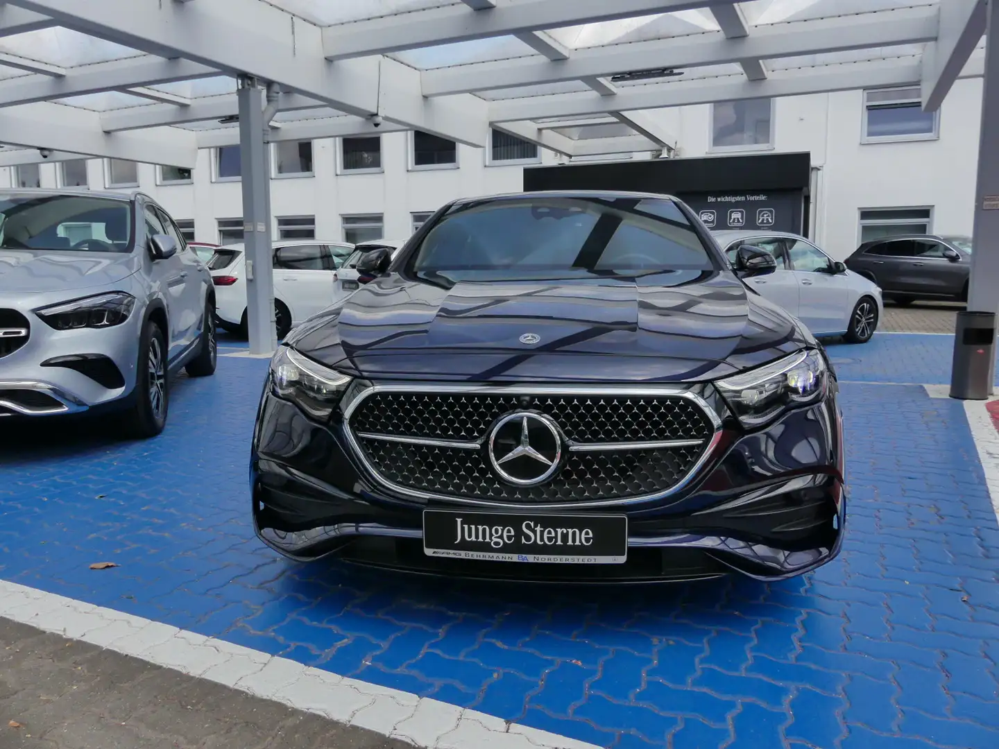 Mercedes-Benz E 450 E 450 AMG 4M +360°+NightPaket+Distronic+ AMG Line Blau - 2