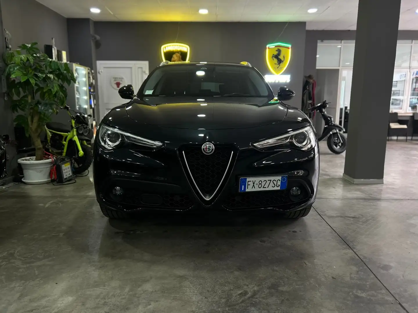 Alfa Romeo Stelvio Stelvio 2.2 t Super Q4 210cv auto *CAMERA *NAVI Negro - 1