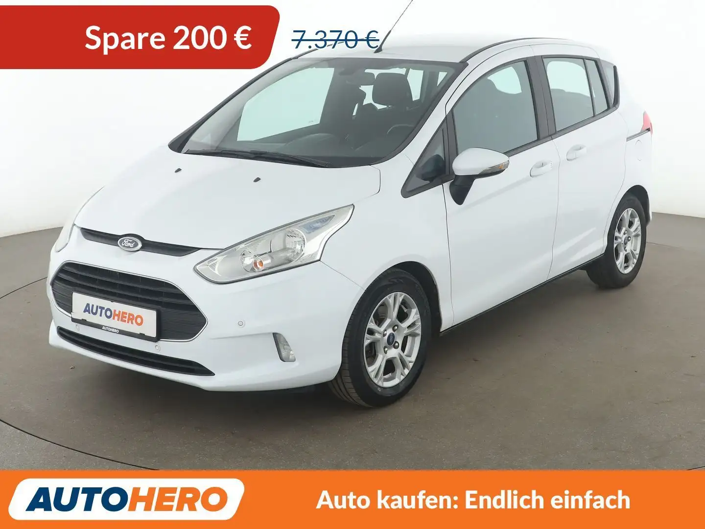 Ford B-Max 1.0 EcoBoost SYNC Edition*PDC*SHZ*ALU*KLIMA* Weiß - 1