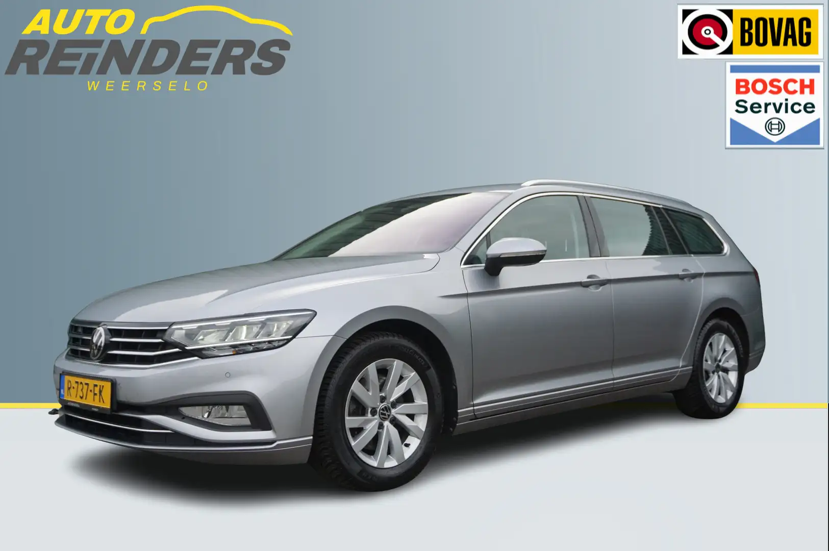 Volkswagen Passat Variant 1.5TSI 150pk Automaat + Trekhaak/ Camera/ LED/ Nav Gris - 1