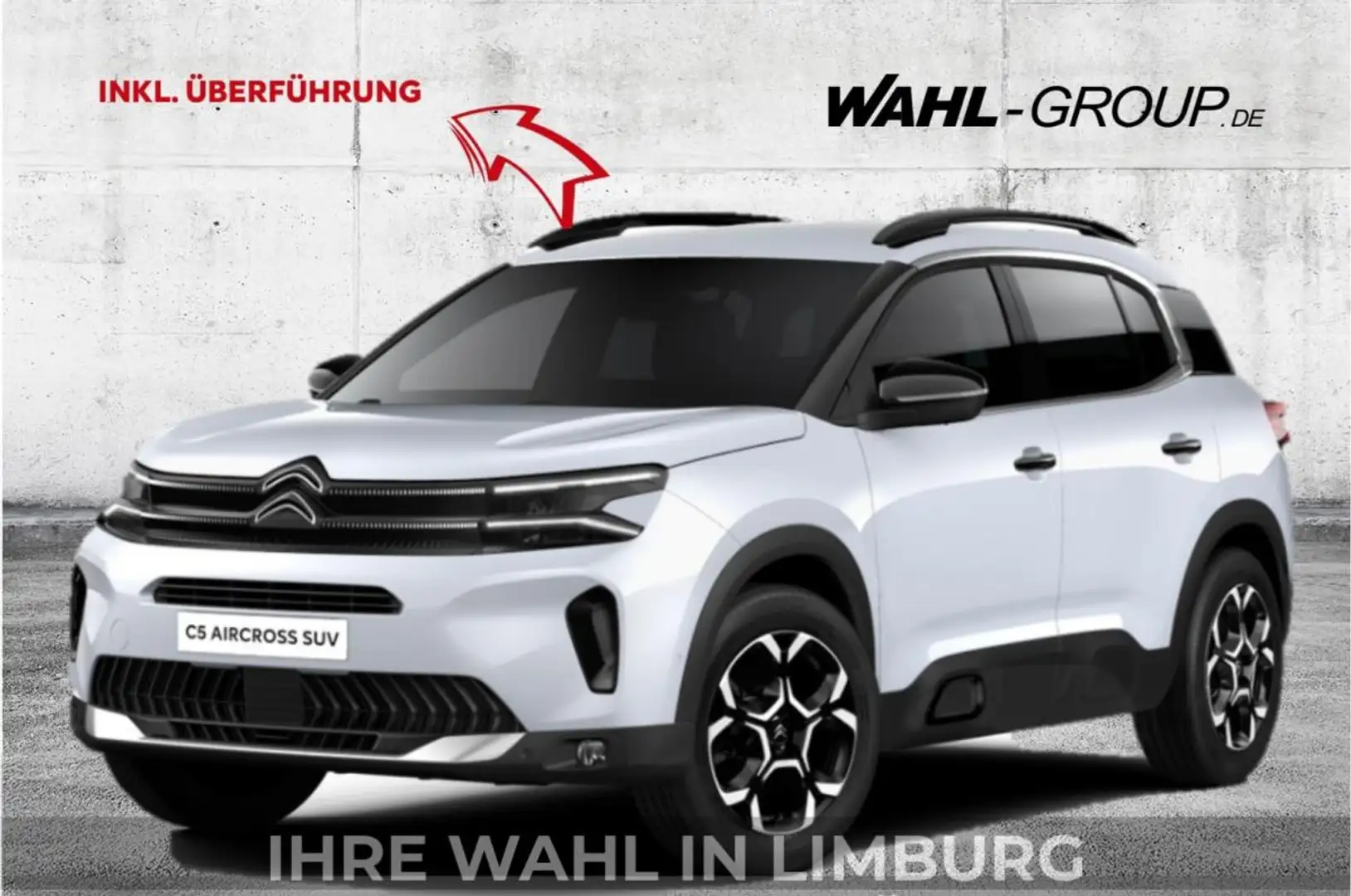 Citroen C5 Aircross Hybrid Max 145 ë-DSC6//LED/ NAVI/Panoramadach//🅻? Weiß - 1