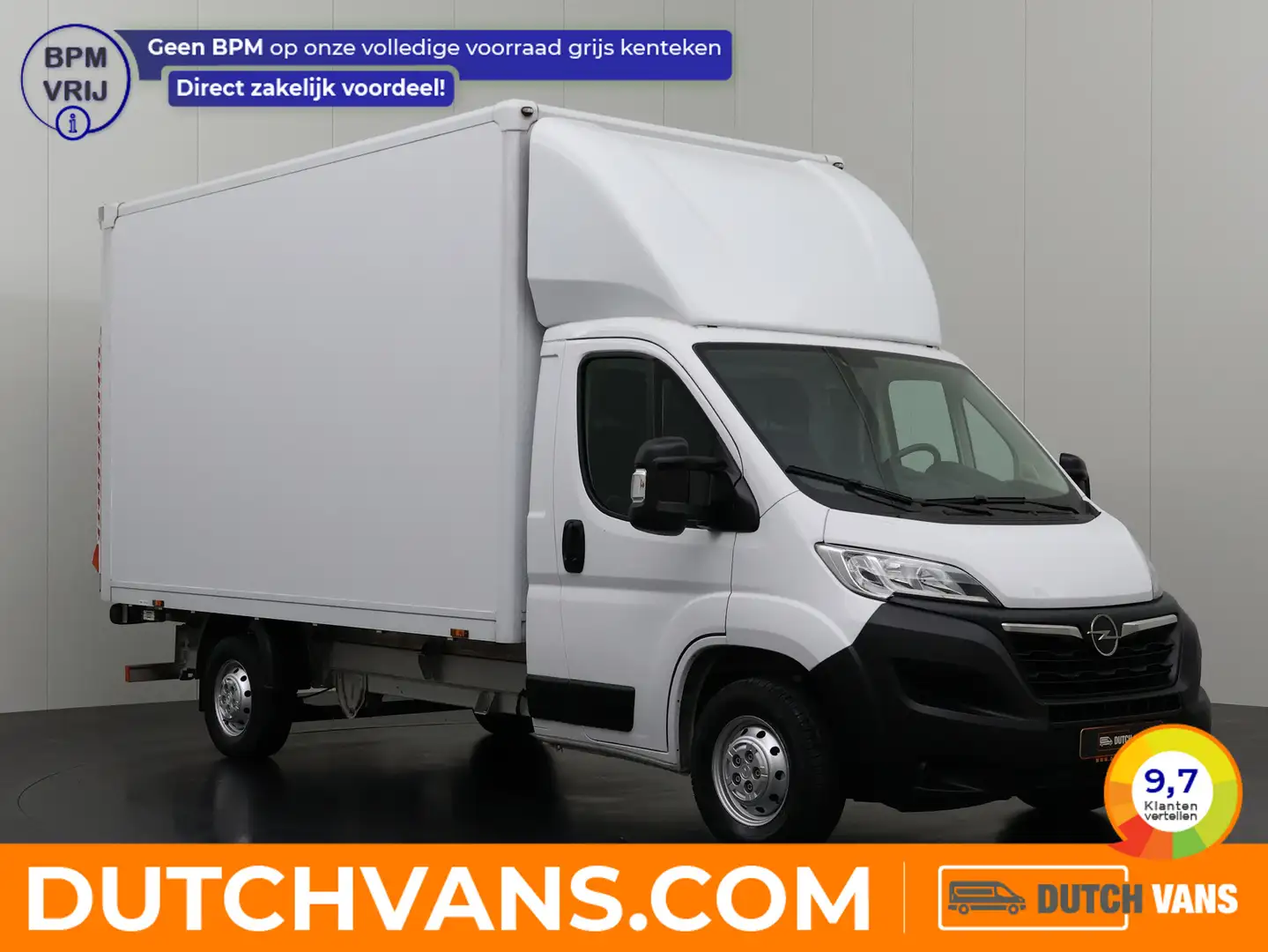 Peugeot Boxer Opel Movano 2.2HDI 140PK Bakwagen | Laadklep | App Blanc - 1