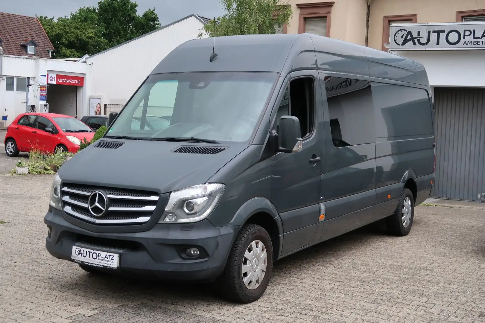 Mercedes-Benz Sprinter II 319CDI 3.0 V6 *1.HAND *5SITZER *KLIMA Gris - 2