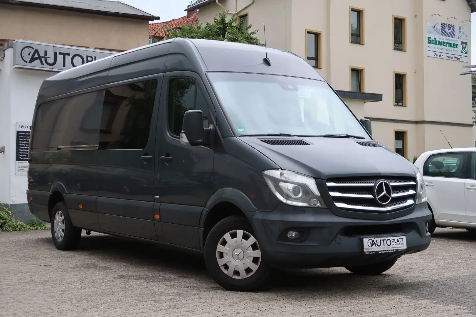 Mercedes-Benz Sprinter II 319CDI 3.0 V6 *1.HAND *5SITZER *KLIMA Gris - 1