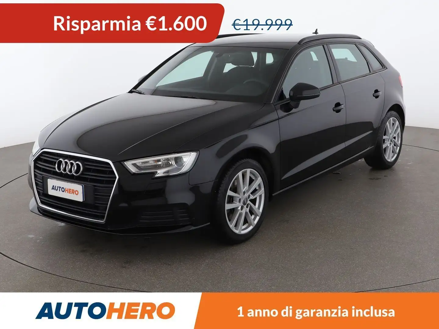 Audi A3 35 TDI Business 150 CV S tronic Nero - 1