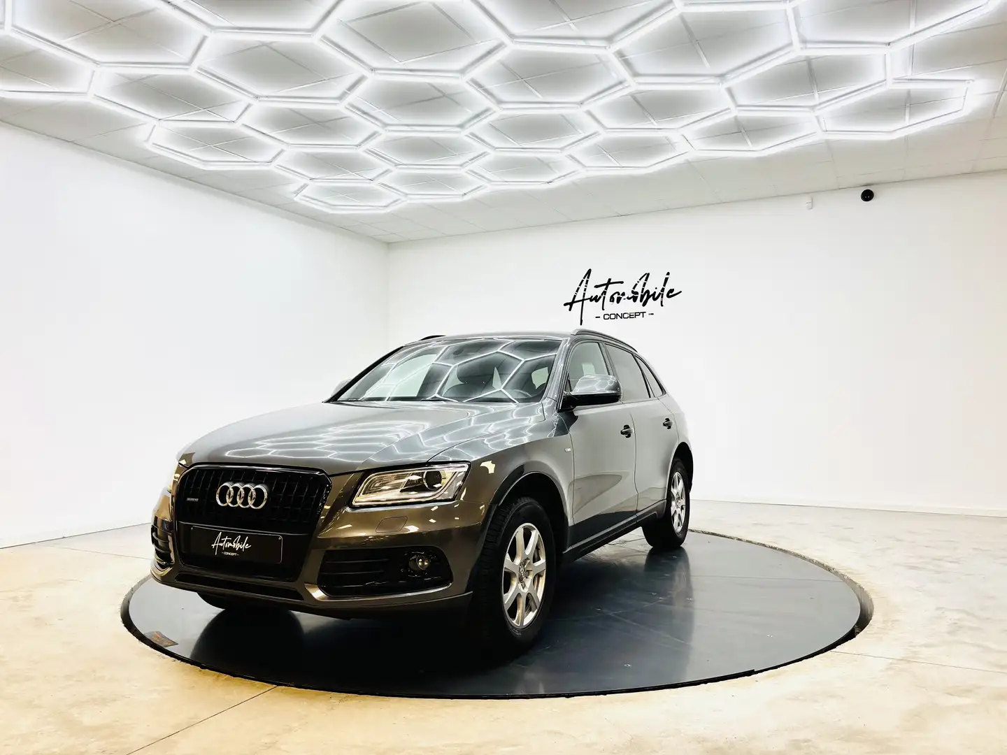 Audi Q5 ✅1AN GARANTIE✅S-LINE✅QUATRO✅EURO 6✅REMOR Gris - 1