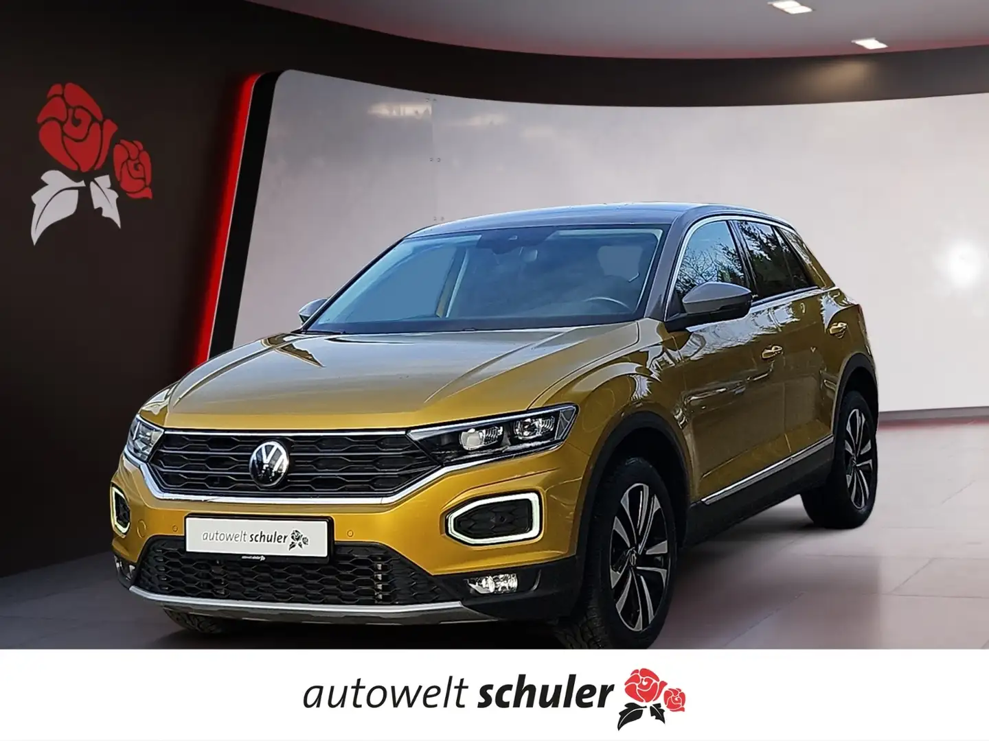 Volkswagen T-Roc 1,5 TSI DSG United AHK LED Gelb - 1