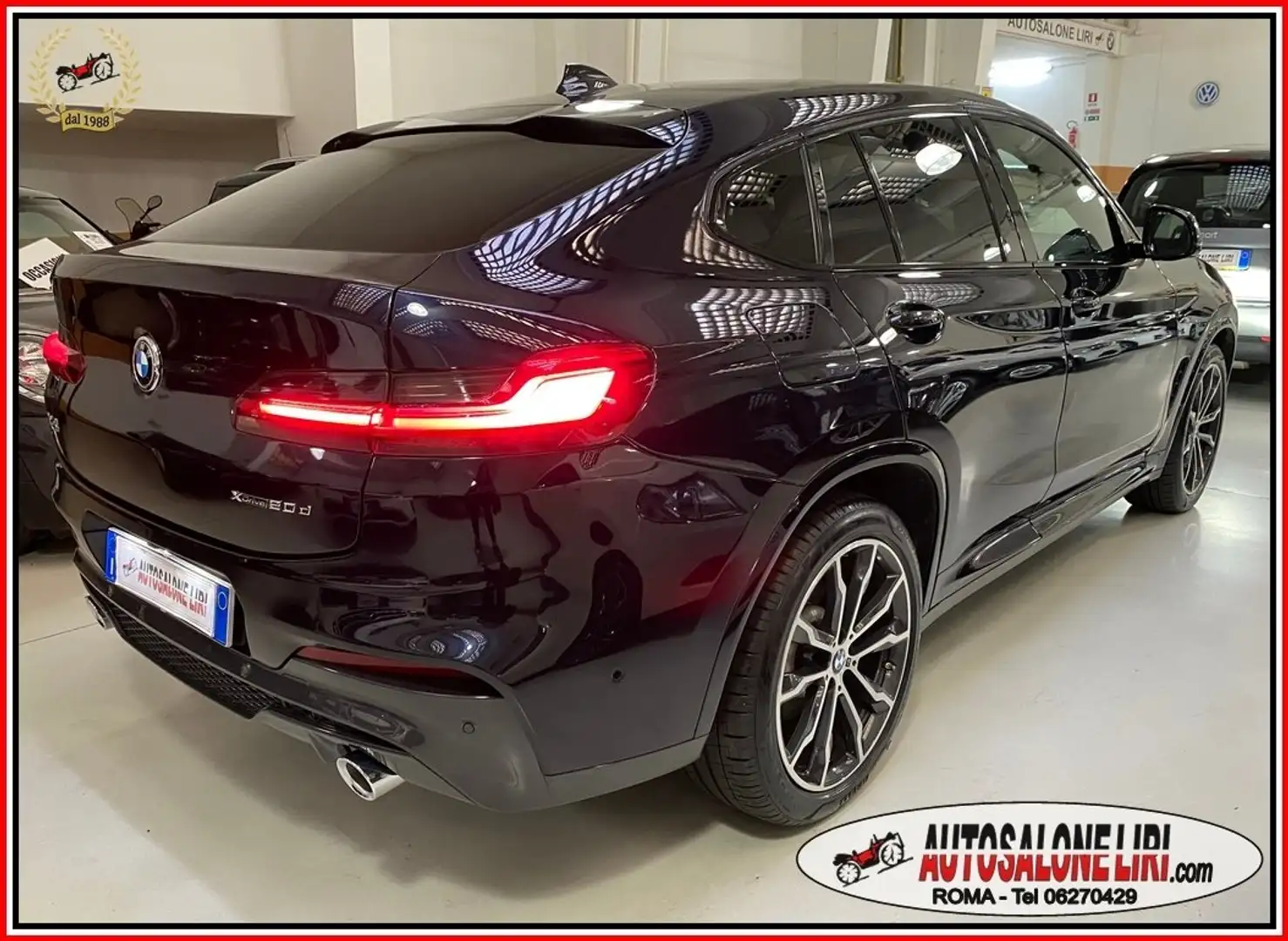 BMW X4 xdrive20d Msport Auto Blu/Azzurro - 2