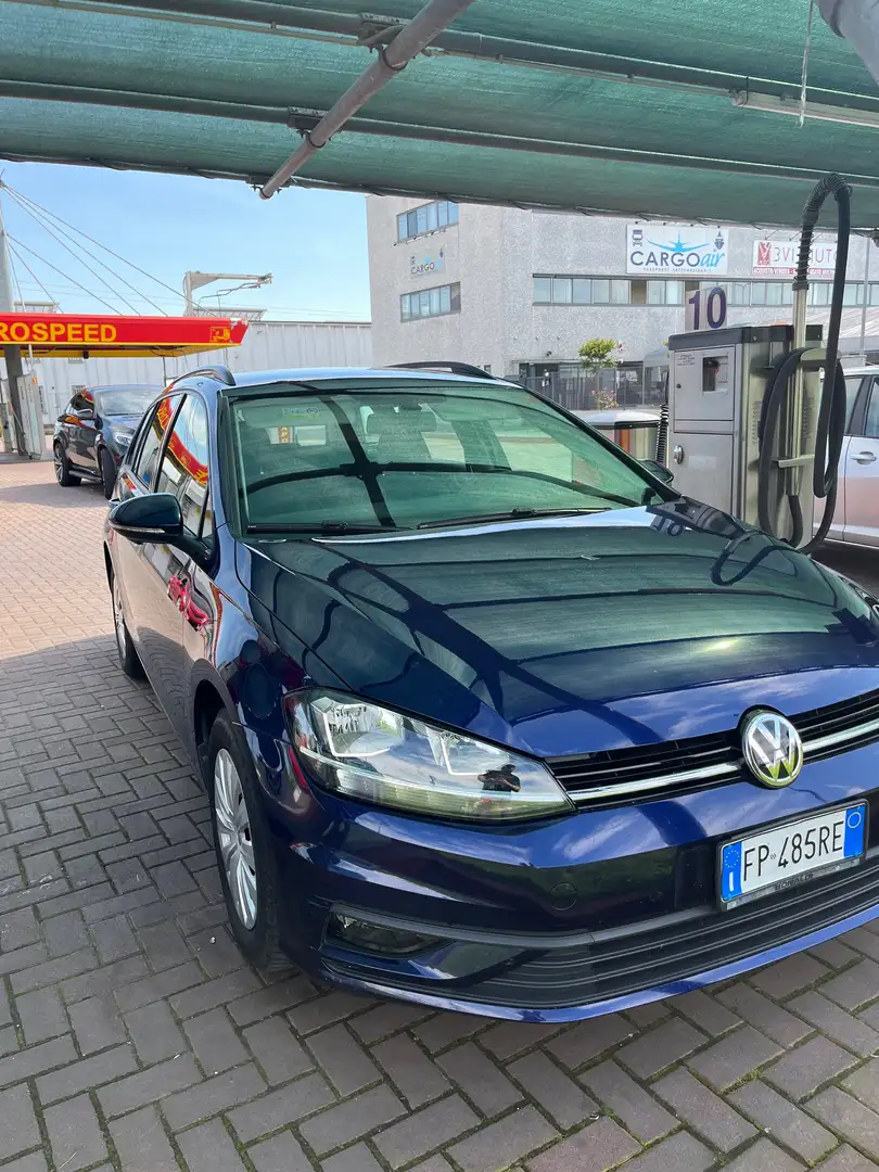 Volkswagen Golf Variant Golf VII 2017 Variant 1.6 tdi Highline 115cv Blu/Azzurro - 1