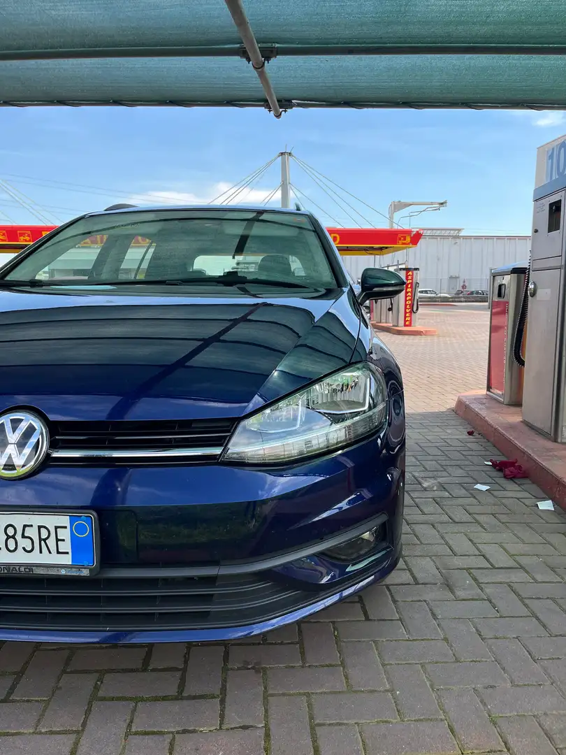 Volkswagen Golf Variant Golf VII 2017 Variant 1.6 tdi Highline 115cv Blu/Azzurro - 2