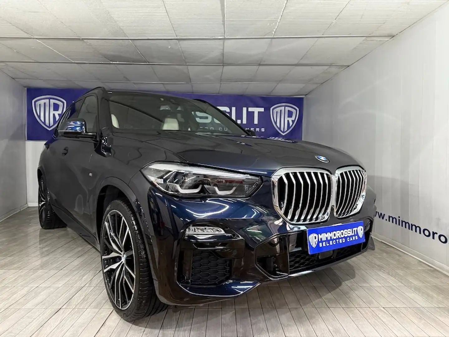 BMW X5 xdrive25d Msport auto Uniproprietario 42000 km Nero - 1