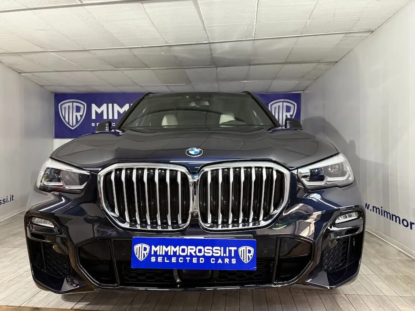 BMW X5 xdrive25d Msport auto Uniproprietario 42000 km Nero - 2