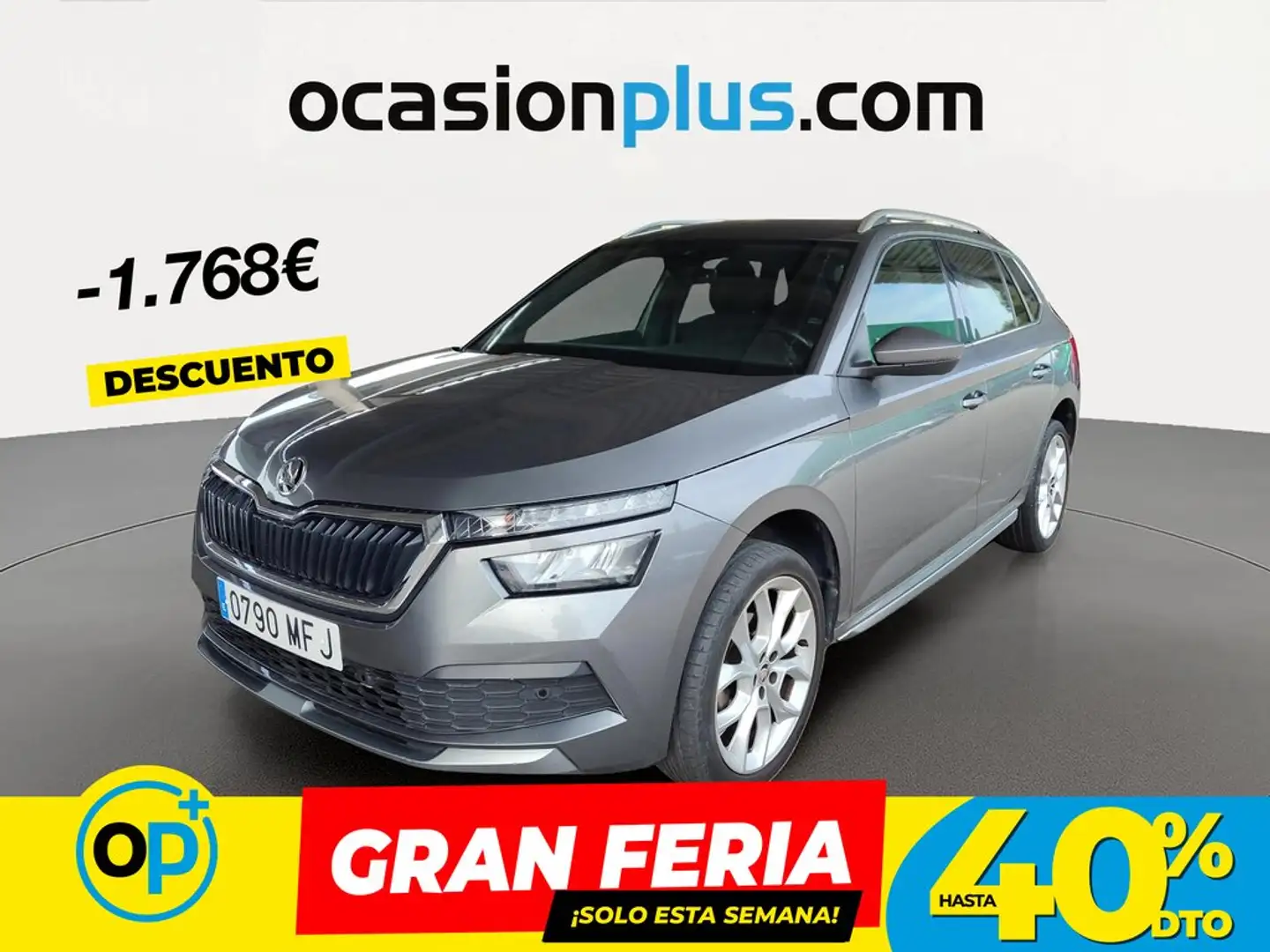 Skoda Kamiq 1.0 TSI Style 81kW DSG Gris - 1