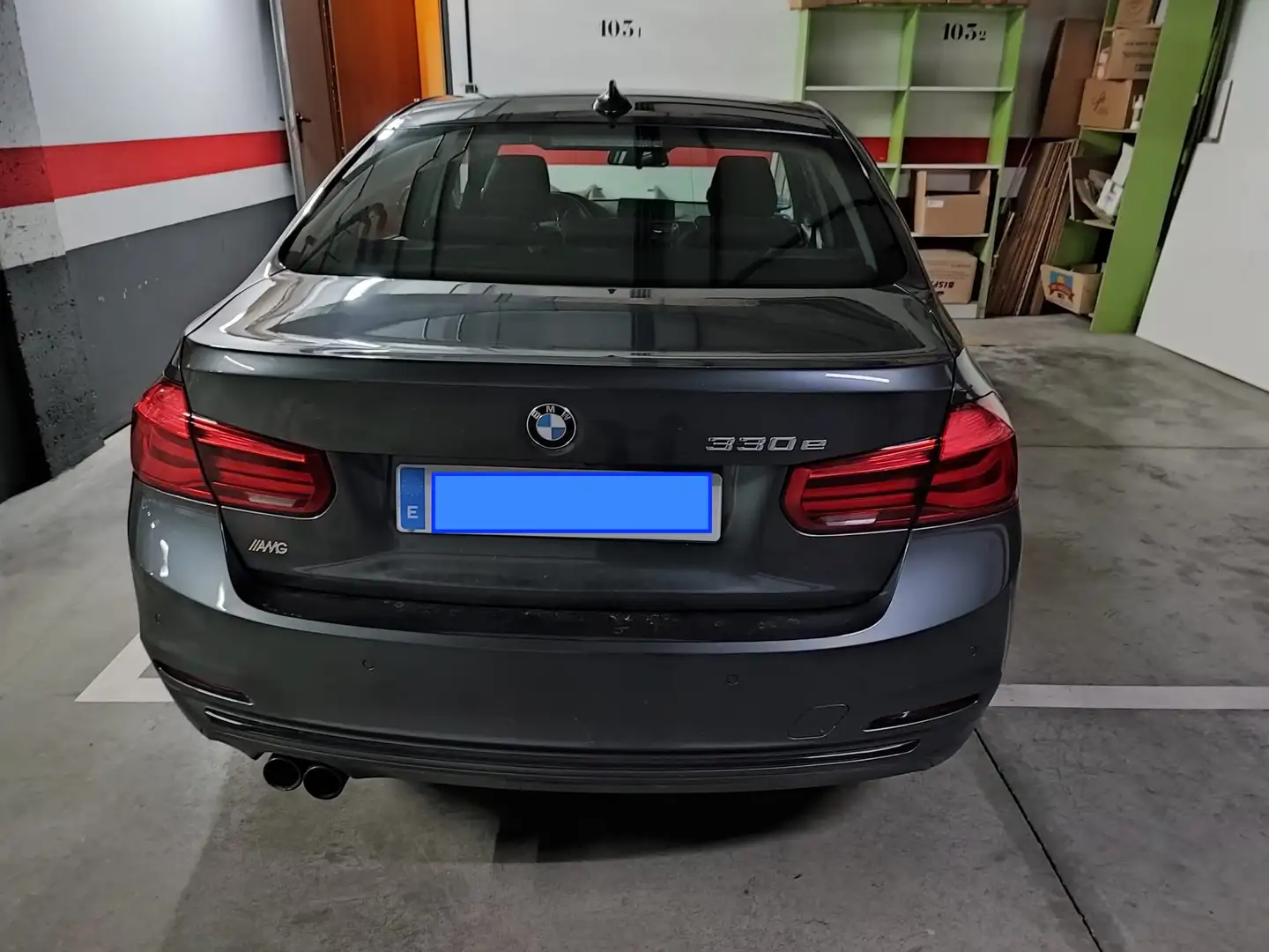 BMW 330 330e iPerformance Gris - 2