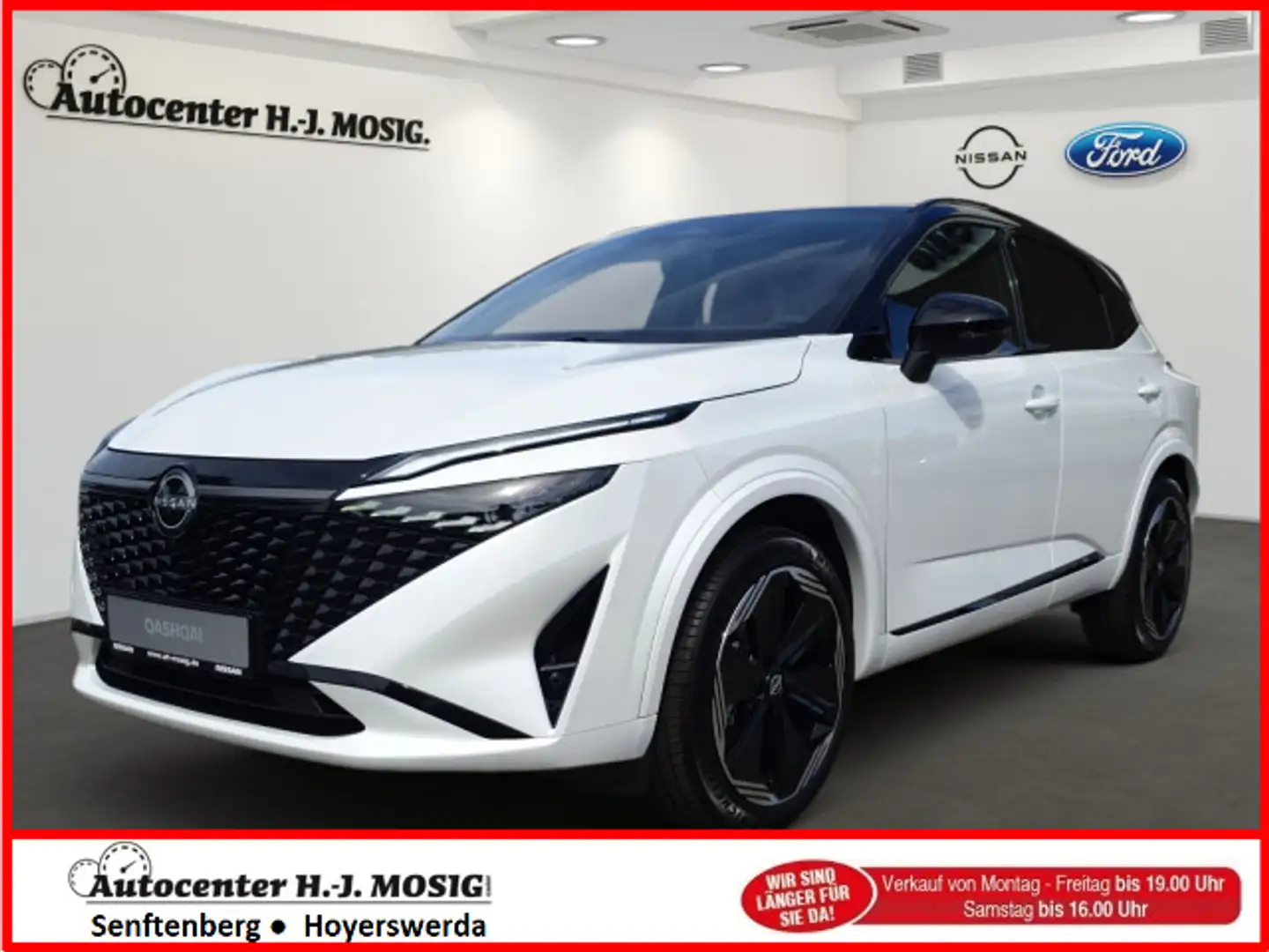 Nissan Qashqai 1,3 Automatik N-Design / Komfort-Plus-Pa Blanc - 1