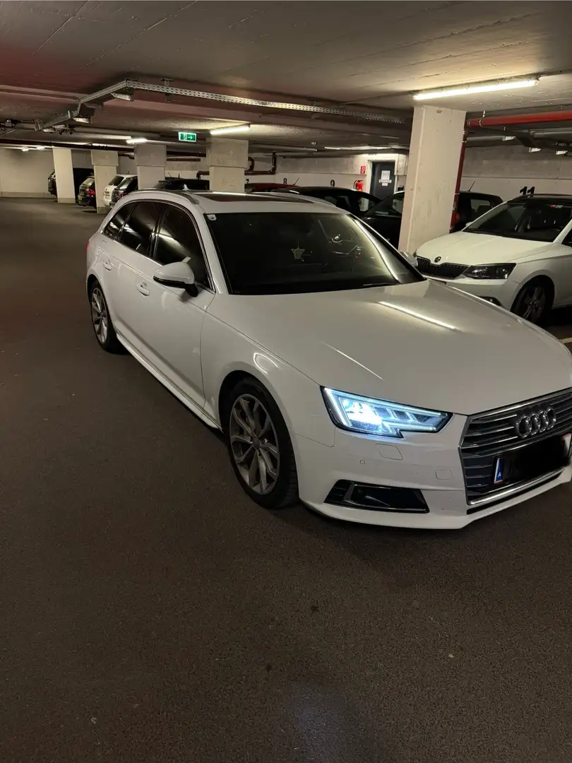 Audi A4 A4 Avant 3,0 TDI quattro Sport S-tronic Sport Weiß - 2