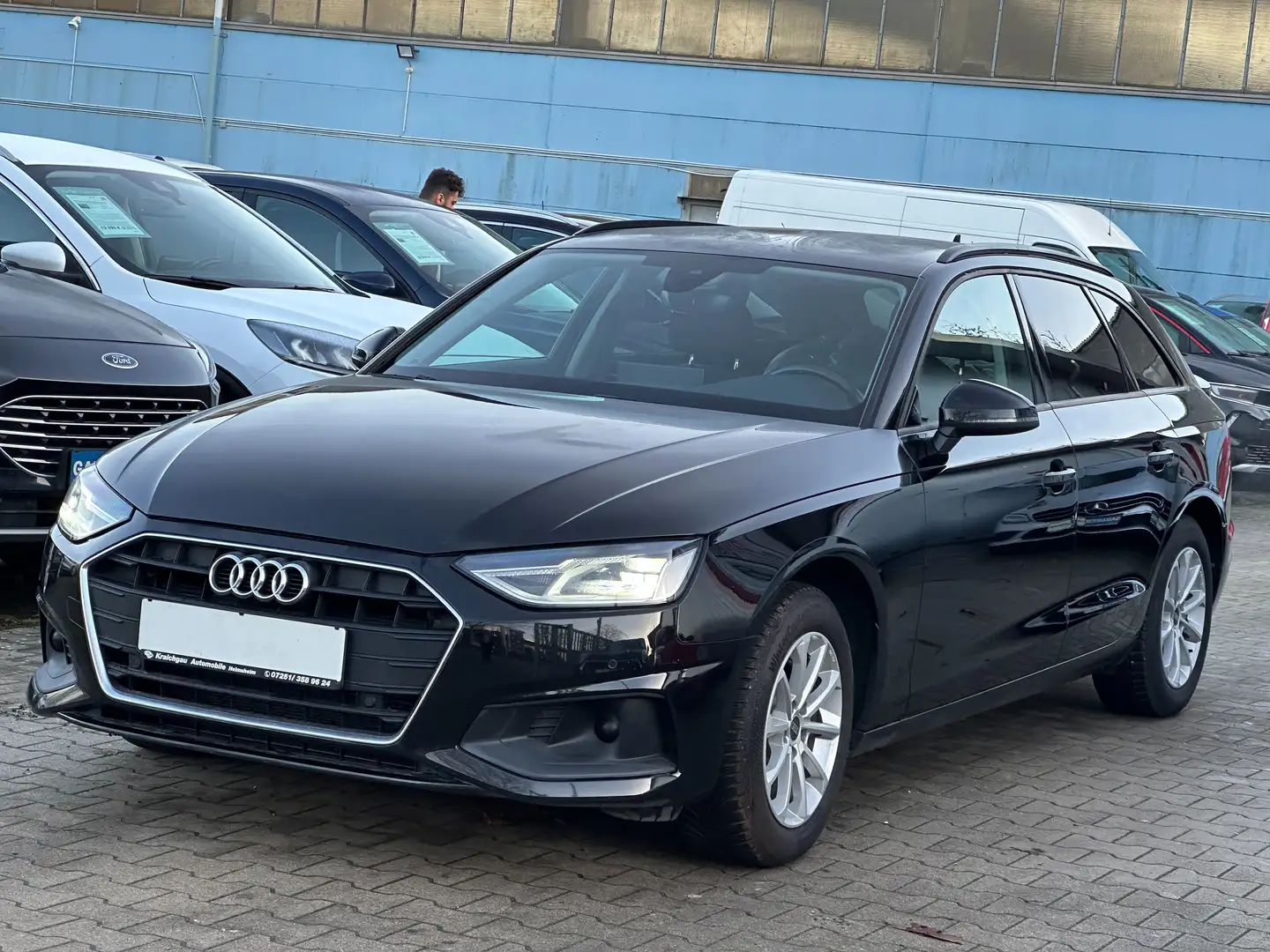 Audi A4 30 TDI*Navi*Virtual*LED*APS*ACC*Temp*Sitzhzg*SR+WR Schwarz - 1