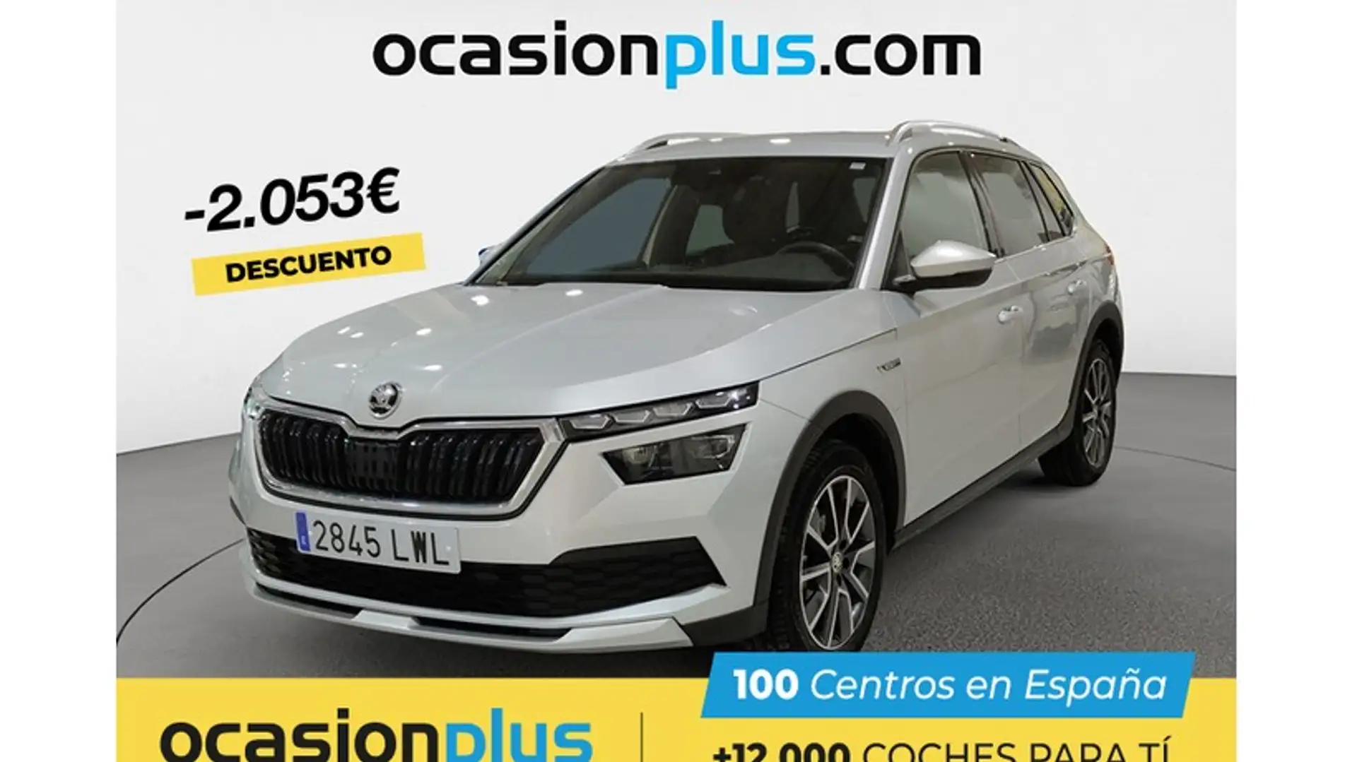 Skoda Kamiq 1.0 TSI Scout 81kW DSG Plateado - 1