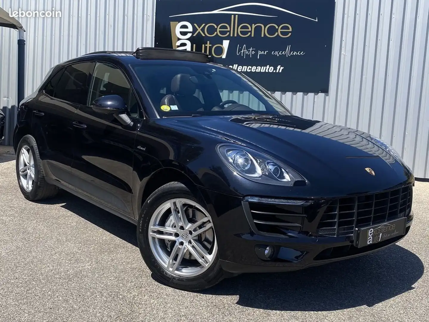Porsche Macan (95B) 3.0 V6 258CH S DIESEL PDK Zwart - 1
