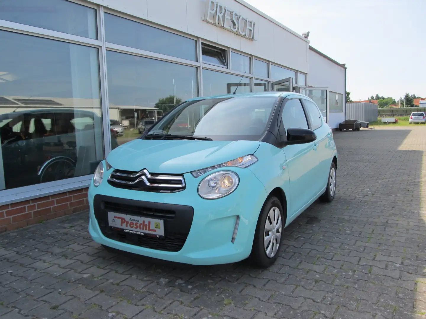 Citroen C1 Feel, Klimaanlage, 8- fach Bereift, DAB- Radio zelena - 2
