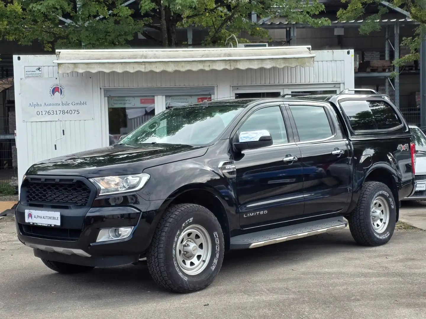 Ford Ranger Limited Doppelkabine 4x4 Schwarz - 1
