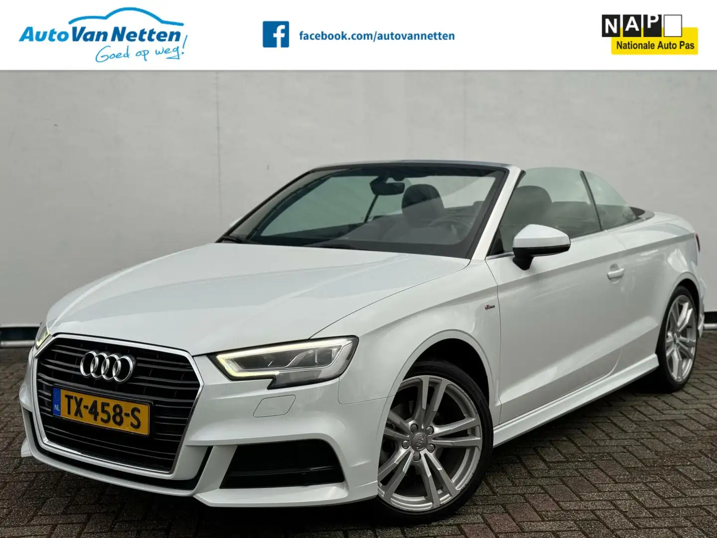 Audi A3 Cabriolet 35 TFSI CoD Sport S Line Edition Wit - 1