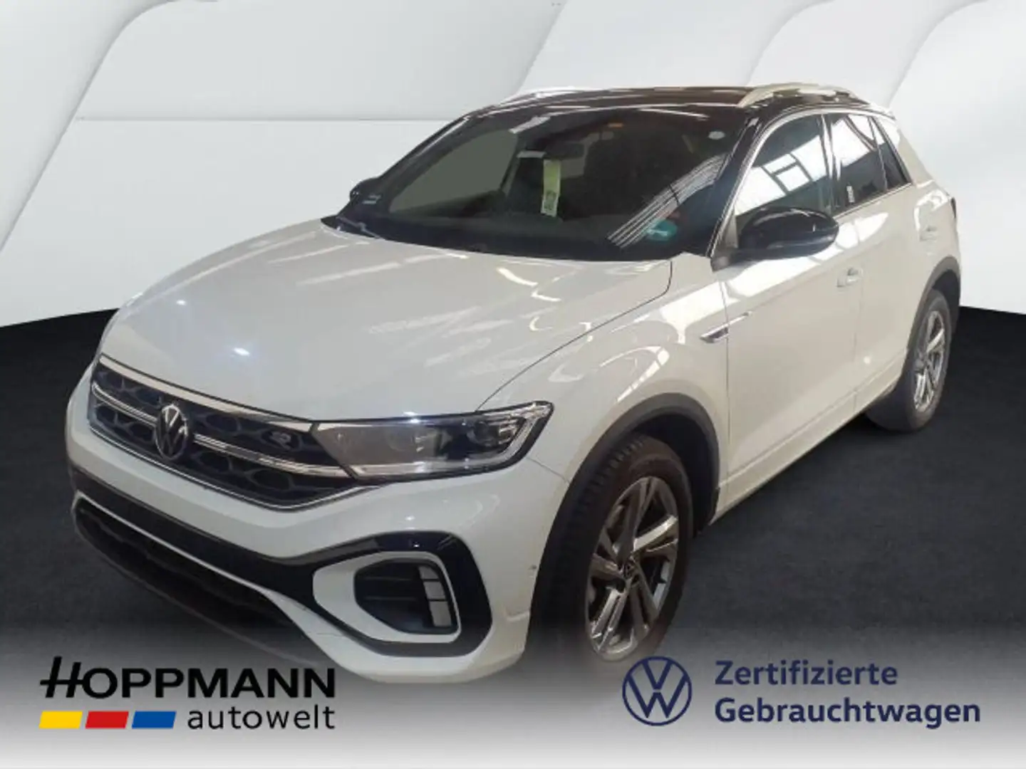 Volkswagen T-Roc nza 1.5 TSI R-Line AHK NAVI ACC LED Weiß - 1