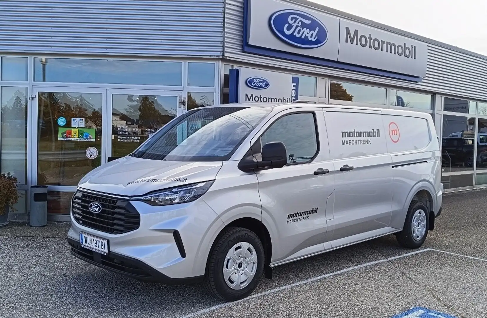 Ford Transit Custom Kasten 2,0 EcoBlue L2H1 320 Trend Silber - 1